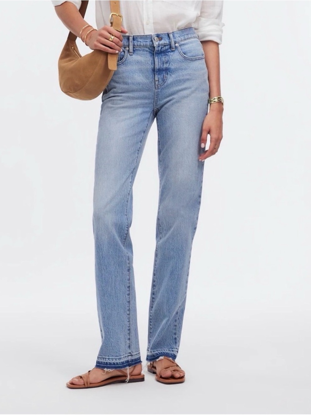 Madewell Mid Rise Straight Jeans size 27